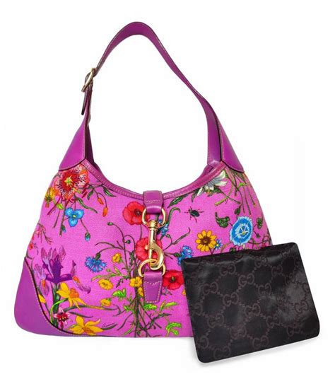 borsa gucci jacky flora